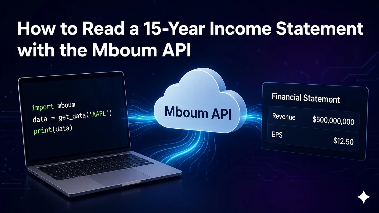 How to Read a 15-Year Income Statement with the Mboum API