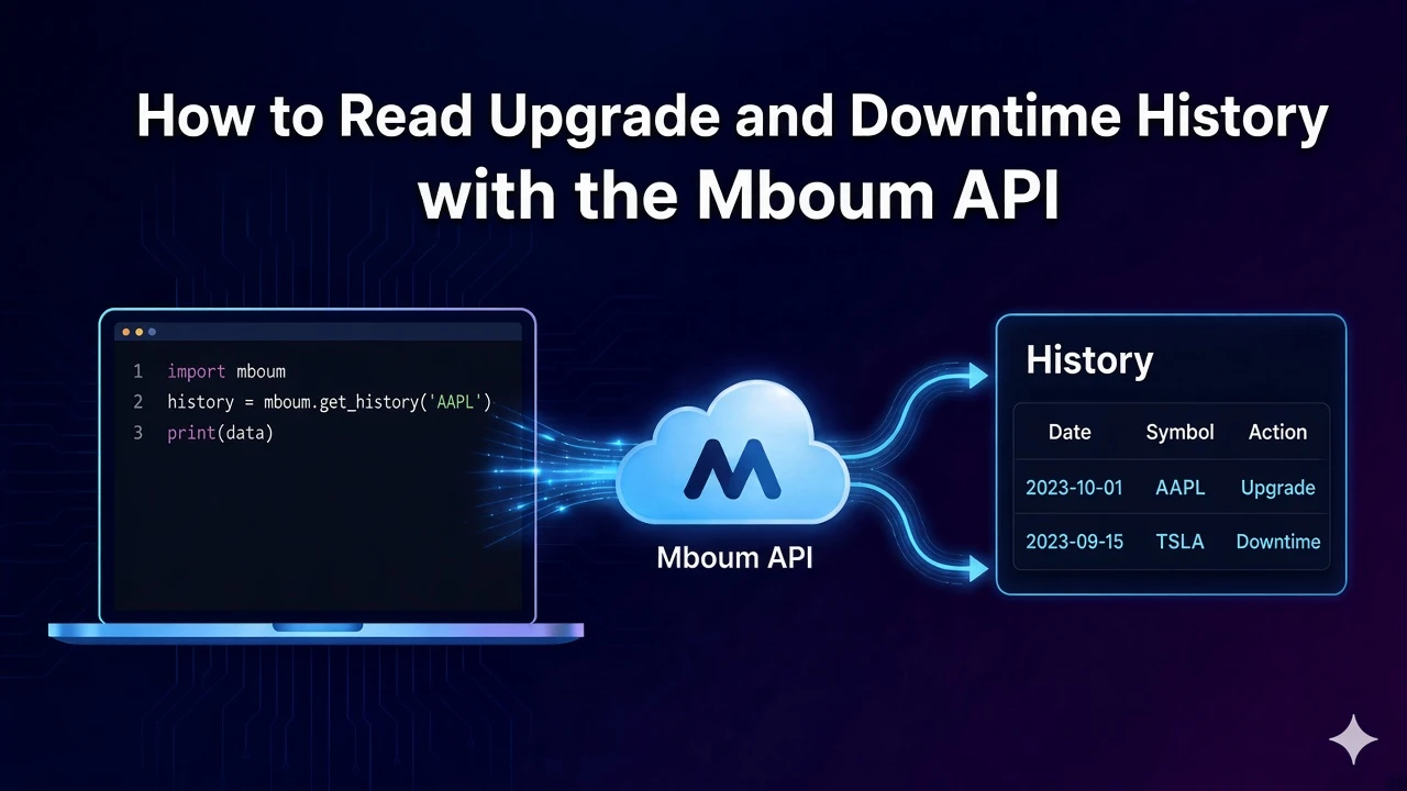 How to Read Upgrade and Downgrade History with the Mboum API